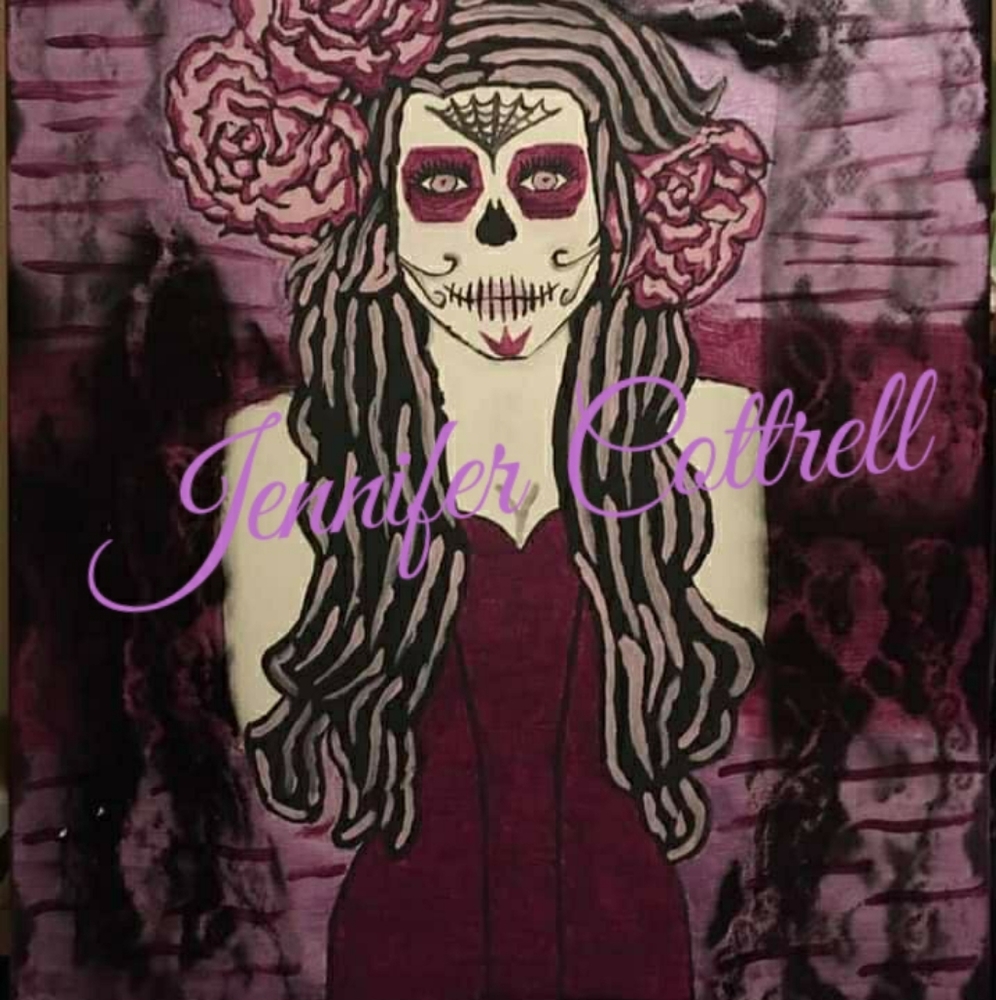 Original Art Print 11x14" Los Muertos